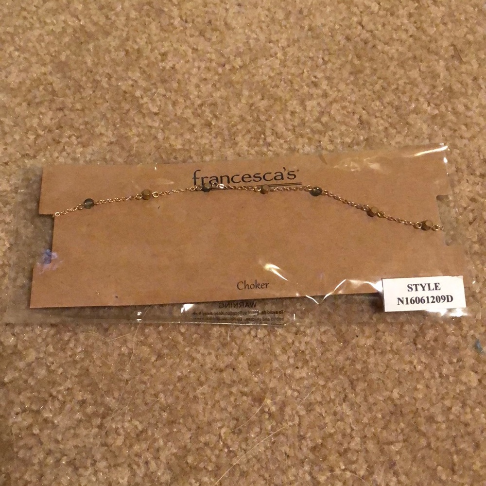 Francesca choker necklace NWT